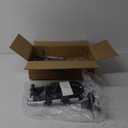 Invacare Wheelchair Legrests, Elevating, Aluminum Footplates, Padded Calf Pads, 1 Pair, T94HAP, Black