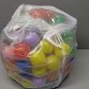 Colorful Pit Balls 2.1-inch Plastic Ocean Ball Crush Proof Stress Balls for Kids Pool Ball Playhouse Pit Accessories