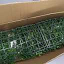 ODTORY Artificial Boxwood Roll Panels, 48"x120" (40 sq.ft) UV-Resistant Faux Ivy Privacy Fence Screen, Decorative Grass Wall Covering for Indoor & Outdoor Garden, Backyard, Balcony, Home Decor