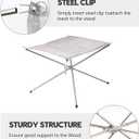 Portable Outdoor Fire Pit 22 Inch - New Upgraded Camping Fire Pit Collapsible Foldable Mesh Fire Pits Fireplace for Camping, Campfire, Patio, Backyard and Garden - Carrying Bag Included
