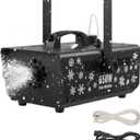 VEVOR Snow Machine, 650W Handheld/Hanging Fake Snow Maker, Snowmaking Machine with Portable Handle, Outdoor & Indoor Artificial Snowflake Maker for DJ Stage Parties Christmas Decor