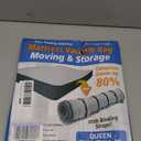 Queen/Full/Full-XL Foam Mattress Vacuum Bag for Moving, Vacuum Seal Mattress Bag with Straps