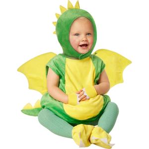 Morph Toddler Dragon Costume | Baby Dragon Outfit for Boys and Girls | Infant Dragon Dress-Up for Kids (6-12 Months)