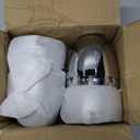 RTrhinoTuning 4 PCS 3.26" Bore Dome Center Cap for Rim 3 1/4" Wheel Center Caps, OD: 3.26"(83 mm) ID: 3.15"(80 mm) Wheel Caps Hubcaps, Chrome Silver