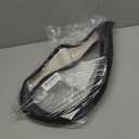 LKWLIKEI Nappa Premium Leather car Steering Wheel Cover, Non-Slip, Breathable, Universal 15 inches, Black.