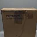 Snow Shovel for Driveway Ergonomic Design 17 Reinforced Heavy Duty Snow Removal Easy Assembled Tool in Winter Snowy Day for Garage Car Parking Port Workshop Barn