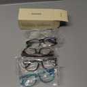 CCVOO 2.5 Reading Glasses for Women, Eye Glasses, Blue Light Readers, Cheaters, Magnification Strength: 2.5 x