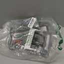 Panasonic Comfort Fit Headset for TCA Series Cordless Landline Phones, Foldable Headset with Flexible Noise-Cancelling Microphone and Volume Control, 2.5 mm Plug, Grey/ Silver KX-TCA430