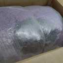 Pumpkin Bean Bag Sofa Chair for Adult, Beanbag Couch with Filler for Reading and Relaxation, Comfy and Lazy Sofa for Dorm, Apartment, Living Room and Bedroom, Violet