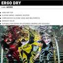 Mares Unisex Adults Ergo Dry Snorkel - Durable Lightweight Scuba Diving & Snorkeling Gear with Dry Top & Ergonomic Mouthpiece (Clear)