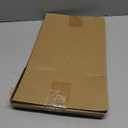 Retisee 1 Set Christmas Gingerbread House Decorations Foldable Christmas Gingerbreads House with LED Light and 2 Pcs Tree Xmas Village Home Cabinet Decor Gift for Party(Neutral Houses,Black,White)