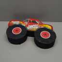 Monster Truck Piata, 4 Piece Set, perfect for Kids Birthday Parties, Race Car Party Supplies fits piata candy and party favors (16X10) Durable! (Red Monster Truck)