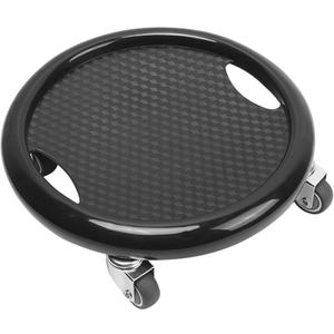 BORDSTRACT Ab Rollers, Abdominal and Core Coaster Strength Workout Trainer with 4 Rollers, Ab Rollers Wheel Exercise Equipment for Home (Black)