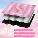 Mahjong Mat Table Cover 32x32 Inch Large American Mahjong Game with Game Rules, Travel Poker Playing Mats Portable Cloth Bag for 2025 Mahjongg Jongg Fans, Poker, Board Games and Dominoes(Pink)