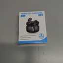 Studio-Quality Wireless Ear Buds with Deep Bass & Enhanced Audio Clarity, Bluetooth 5.4, 10-Year Lifespan Earbuds, ENC Noise Cancelling Calls, Secure Fit Memory Foam Tips, IPX6 Waterproof (Black)