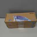 2 x NewSea Detangling Brush  Anti-Static, Flexible Bristles for Wet & Dry Hair, Eco-Friendly, Purple, for Straight & Wavy Hair