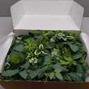 Ling's Moment Flower Garland - 6FT Eucalyptus & Greenery - Sweetheart Table Decor for Wedding Reception, Artificial Floral Garland for Mantle, Spring Garden Ceremony, Christmas Decoration, Green