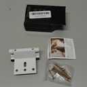 Door Reinforcement Lock Withstands 800lbs of Force - White Extra Proof Door Lock for Kids Safety with 8 Screws Prevents Unauthorized Entry, Add a Door Security Lock for Home Safety & Privacy