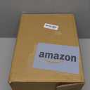 6 Pack White Storage Bins with Lids Stackable Storage Container for Organizing, Small Storage Boxes with Handle for Shelves, Cute Organizer Bins for Craft, Snacks, 9.85x6.9x5.7 inch