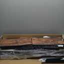 TV Stand Dresser with 12 Drawers, Up to 55" TV Stand with Power Outlets, Bedroom Dresser, Chest of Drawers for 65'' Long TV, Entertainment Center for Living Room (Rustic Brown)