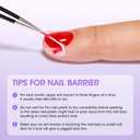 2 x Gellen Gel Nail Polish Remover Kit - Gel Polish Remover and Latex Tape Peel Off Liquid, Gel Remover for Nails in 3-5 Minutes, Gel Remover Kit Cuticle Guard for Nail Art Liquid Latex Barrier Protector