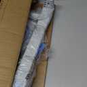 Baby Bed Rail Guard for Toddlers - 47" Toddler Bed Side Rails for Twin, Full, Queen Bunk Size Bed Swing Down Bedrail Extra Tall Child Safety Side Railing Guards for Kids (Grey)