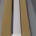 Furinno Reed Closet Organizers and Storage, 5-Tier Closet Organizer, Open Shelf Closet Storage, for Wardrobe, Bedroom, Living Room, White