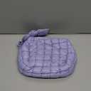 Quilted Makeup Bag Puffy Cosmetic Bag Cute Puffer Travel Toiletry Bag for Women, Small Makeup Pouch for Purse Quilted Cosmetic Pouch for Essentials Toiletries, Gift for Women, Girls