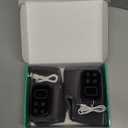 Foot Advanced Renew Triple Method Massager, with 5 Vibration Modes and 6 Heat Levels, Suitable for Reducing Fatigue and Plantar Fasciitis, Travel & Home Use Grey 2pcs