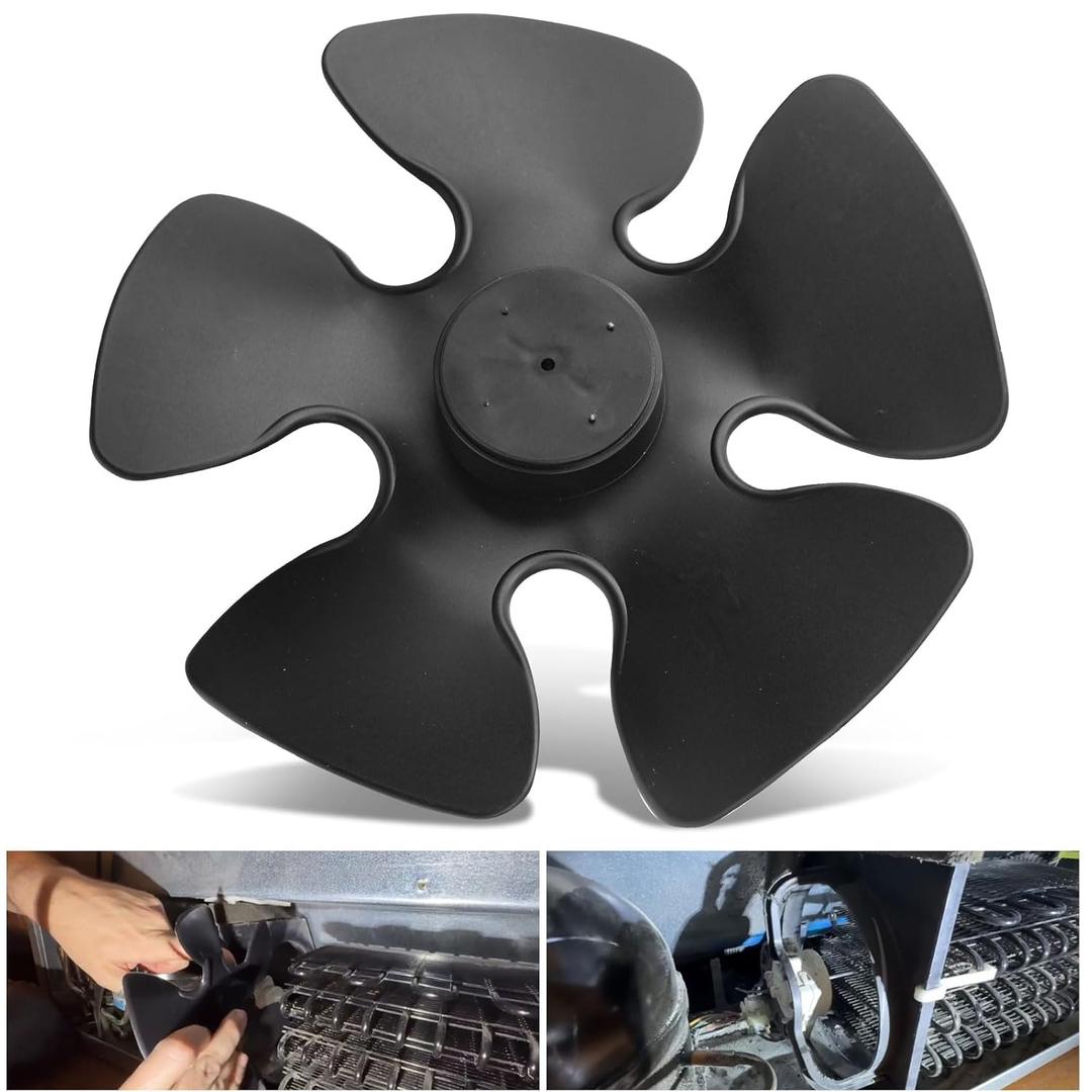 241639502 Refrigerator Condenser Fan Blade Compatible with Frigidaire, Sears-Kenmore, Elect-rolux Refrigerators - Replaces 241536201 241639501 7241639501 AP5971556 PS11703633
