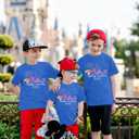 Family Vacation Shirts 2025 Family Matching Outfit Magical Animal Land Tshirt Family Trip Couples Travel Tops Blue (Blue,120)