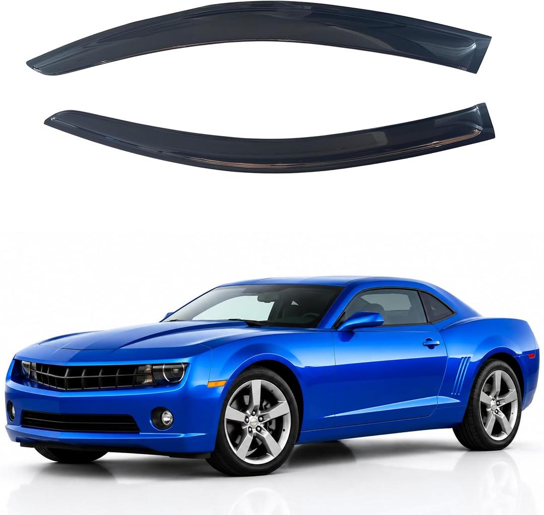 Window Visors Rain Guards for 2010-2025 Chevy Camaro