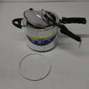 Universal (6.3 Quart / 6 Liter) Pressure Cooker, 7 Servings, Aluminum Pressure Cooker With Multiple Safety Systems and Heat Resistant Handles For Stews, Soup, Meat, and Beans