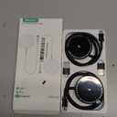 Magnetic Wireless Charger for iPhone: Compatible with Magsafe Charger iPhone 17 16 15 14 13 12 Series & Airpods 4 3 2 Pro-Fast 15W Max Charging Pad Strong Magnet, Dual USB-C/A Ports-Home Office Travel