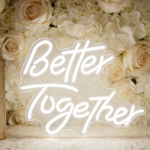 Neon Sign Neon for Wall Decor, LED Neon Light Sign for Girls Room Bedroom Wedding Birthday Party