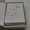 100 PACK Blank Cards with Envelopes, Blank Greeting Cards 4x6, Beautiful Blank Greeting Cards, Elegant Floral Note Cards with Peel-and-Seal Envelopes, Empty Stationary Set For All Occasions