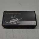 Electric GPS Wireless Dog Fence System, Pet Containment System with Waterproof and Rechargeable Training Collar Receiver for Dogs Pets Container Boundary (White)