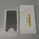 Premium Diatomite Stone Drying Mat for Kitchen Counter, Faucet Mat for Kitchen Sink, Sink Protector & Splash Guard, Quick-Dry Kitchen Sink Mat,Super Absorbent (Gray, 15.8"x4")