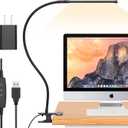 iZELL Reading Light, Book Light for Reading in Bed [77 LEDs Light with 3 Color Modes & 10 Brightness Levels] 27.6-inch Flexible Gooseneck LED Desk Lamps, Easy Clip on USB Reading Lamp for Table