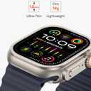 amBand for Apple Watch Series 11 10 46mm Metal Case Men, W1 Rugged Protective Bumper [Turn iWatch into Ultra 3/2/1 Look] with Back Cover, Upgrade Conversion Kit Stylish Protector - Natural Titanium