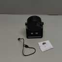 Wireless Induction Speaker, Phone Stand with Bluetooth Speaker Amplifier, Stereo Sound, RGB Ambient Light, 360 Adjustable Phone Holder Compatible with iPhone/iPad/Android/Samsung Galaxy-Black