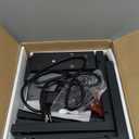 JANE EYRE Computer Tower Stand - Adjustable PC Tower Stand CPU Holder Cart with Charging Station for Office Home Classroom,23.03"-28.3" H, black