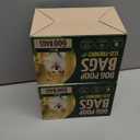 Reli. Biodegradable Dog Poop Bags w/Holder (1200 Count - 80 Rolls Bulk) | Leash Clip Dispenser | 9x13" Large Dog Bags for Poop | Green Eco-Friendly Oxobiodegradable Waste Disposal Refills (Unscented)