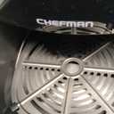 6 Qt. Black Air Fryer with Digital Touch Control