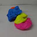 Mega-L Glow in the Dark Party Supplies,4 pcs 32 inch Round Neon Balloons for Glow Party Arches/Garlands,Glow Under Black Lights,Used for Neon Party,80s Party,Birthday, New Year Decorations