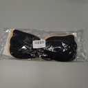 Sticky Bra Push UpAdhesive,Invisible,Sticky on Silicone,Strapless Backless Bra,Reusable Bras for Large Breasts Women (Black)