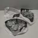 VOLPONE Shower Caddy Corner Suction Cup Shelf Corner No Drilling Bathroom Shower Organizer Storage Rack Adhesive (3-Pack, gray)