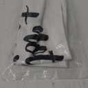 Mancheng-zi Funny Couples Reversible Soft Pillow Cover, Wedding Anniversary Bridal Shower Gifts, Gift for Couples, Anniversary, Wedding, Engagement, 16X24 Inch Flannel Cushion Cover for Couch (White)