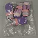 SlowTon Dog Shoes for Large Small Medium Dogs - Breathable Dog Boots for Summer Hot Pavement, Paw Protector for Outdoor Walking Winter Snow, Anti-Slip Rubber Dog Booties for Hardwood Floor (PIPU, 2) (D-Baby Pink)