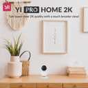 YI 2K 3MP Home Security Camera, Indoor Camera with Person, Vehicle, Animal Detection, Phone App for Baby, Pet, Dog, Monitoring, Compatible with Alexa